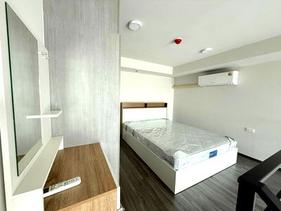 Condos for rent MRT Yaek Lam Sali : 🌆 For Rent: Ideo Ramkhamhaeng – Lam Sali Station | Only 300 m to MRT Lam Sali | Stylish Room, Fully Furnished, Ready to Move In @90condo 🌃