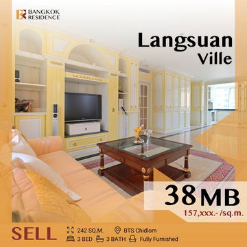 Classic European Luxury,Langsuan Ville near BTS Chidlom