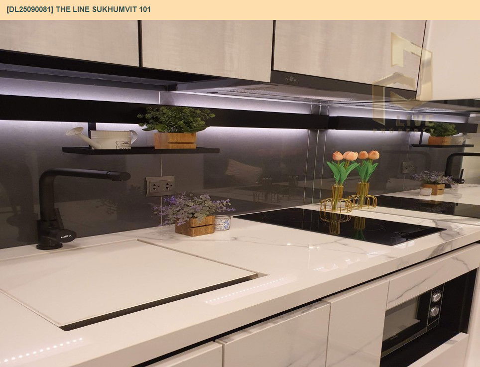 picture DL25090081 Condo for rent, THE LINE Sukhumvit 101 near BTS Punnawithi, ready to move in, call urgently 0656133286 LineID @655ebbvc - 6/7