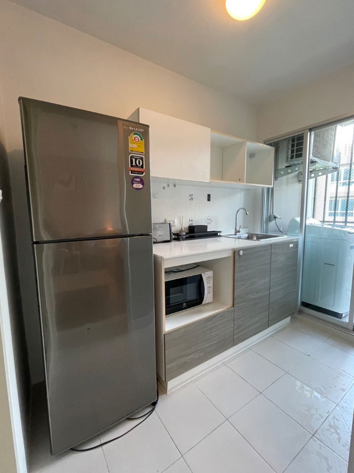 picture 📌𝐔𝐏𝐃𝐀𝐓𝐄 𝐑𝐎𝐎𝐌 𝟐𝟎𝟐𝟓📌 Condo for rent at Campus Resort Bangna [Beautiful built-in room+washing machine] ID LINE: atccity 💻 - 5/7
