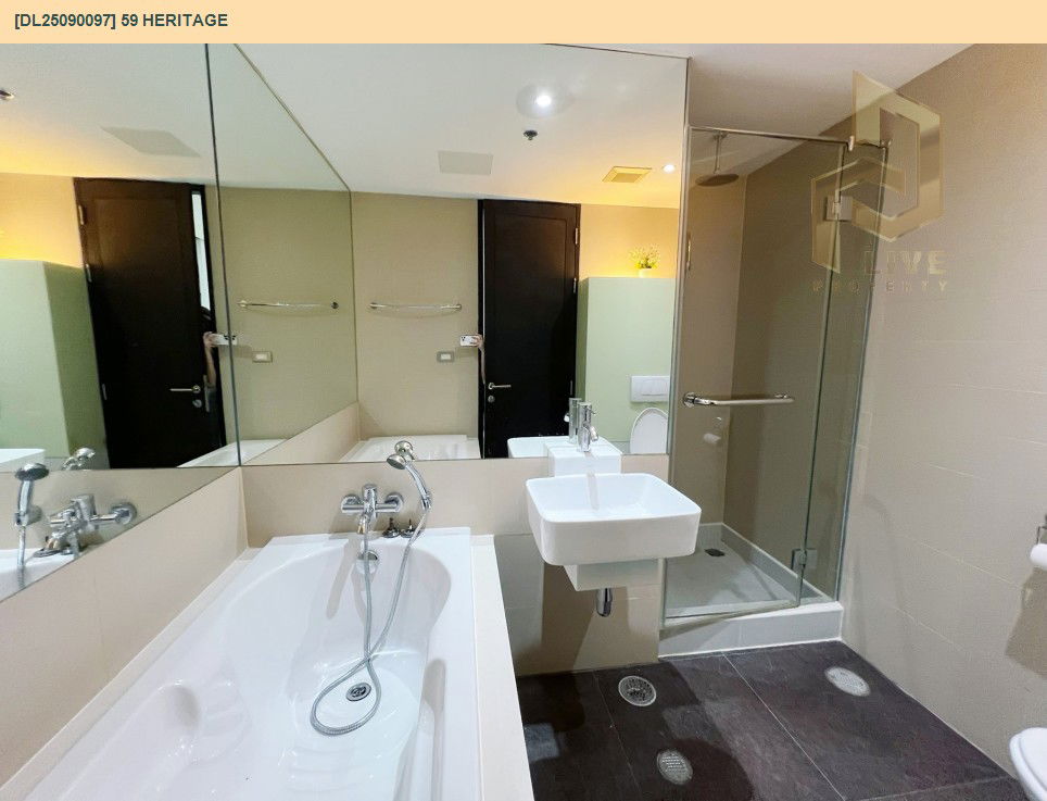 รูป DL25090097 ให้เช่าคอนโด 59 เฮอริเทจ (59 Heritage ) ใกล้ BTS ทองหล่อ พร้อมเข้าอยู่ โทรด่วน 0638692663 LineID @534wlwof - รูปที่ 8/9
