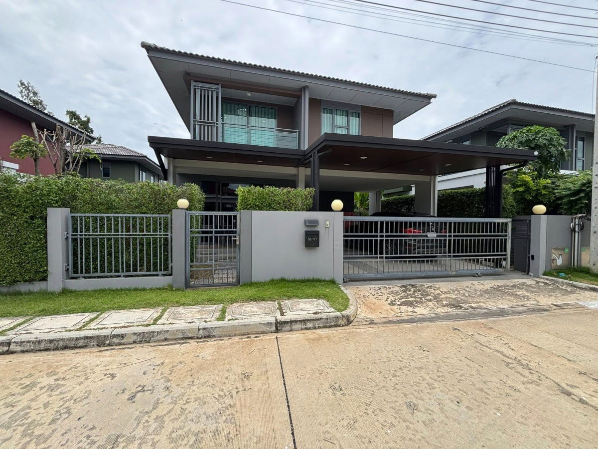 รูป บ้านเดี่ยว สราญสิริ แจ้งวัฒนะ–ชัยพฤกษ์ สังคมคุณภาพ ครบครันด้วยสระว่ายน้ำ  ฟิตเนส  และพื้นที่ส่วนกลาง - รูปที่ 1/13