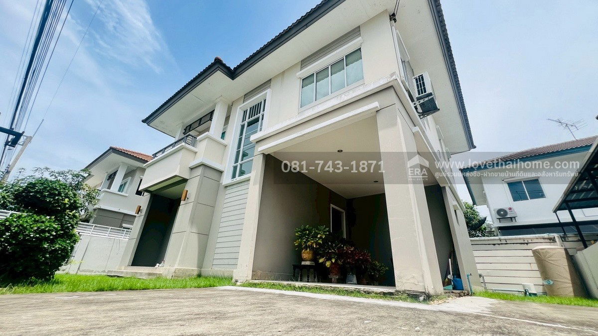 รูป ขายบ้านเดี่ยว2ชั้นรังสิต-คลอง3 หมู่บ้านพฤกษาวิลเลจ35 เดอะซีซัน พื้นที่ 52.30 ตรว. พร้อมเข้าอยู่ตามสภาพ ใกล้ฟิวเจอร์พาร์ค รังสิต ปทุมธานี  - รูปที่ 8/11