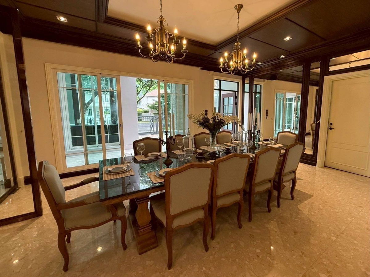 picture #Luxury detached house for sale #Granada Pinklao-Phetkasem, a luxurious mansion in Classical Simplicity style, 2 floors, on Kanchanaphisek Road. - 17/20