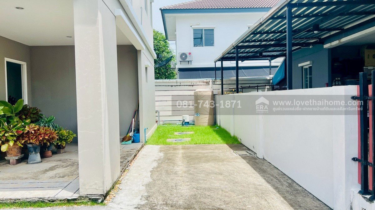 รูป ขายบ้านเดี่ยว2ชั้นรังสิต-คลอง3 หมู่บ้านพฤกษาวิลเลจ35 เดอะซีซัน พื้นที่ 52.30 ตรว. พร้อมเข้าอยู่ตามสภาพ ใกล้ฟิวเจอร์พาร์ค รังสิต ปทุมธานี  - รูปที่ 9/11