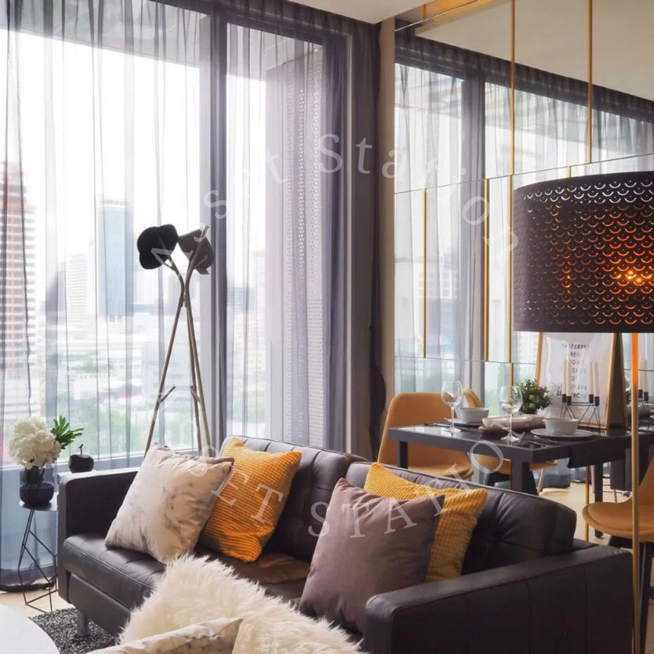picture 💎 Urgently rent Saladaeng One – Fully furnished room with furniture in the heart of Silom 🔥 - 1/10