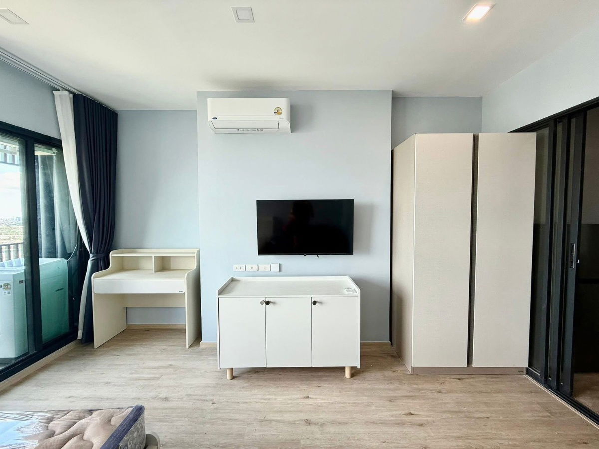 picture 🟪🟦🟩🟨🟧 For rent The Rich Rama 9 - Srinakarin (black building, new building)📍Airport Link Hua Mak 🛎️🛎️ | 𝗟𝗶𝗻𝗲@: @𝗮𝘀𝘀𝗲𝘁𝘀𝗽𝗿𝗼 - 3/10
