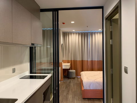 For rent  studio 29 sqm fully furnished close to central lanprao