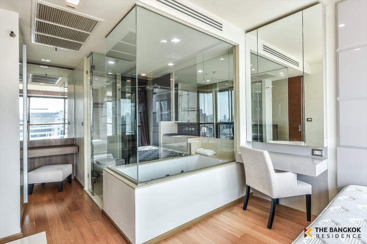 รูป  The Address Sathorn 12 💎 ห้องรีโนเวทใหม่ 💎 ใกล้ BTS เซนต์หลุยส์  - รูปที่ 9/21