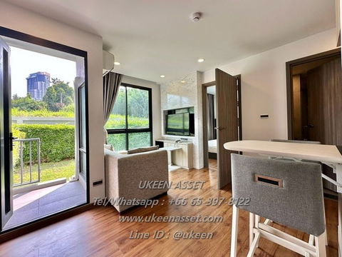 ขายคอนโด Stasia Residence Sriracha – ชั้น1 (พิเศษมีสวนหลังระเบียงห้อง)  ราคาขายเริ่มต้น 1.6 ล้านบาท