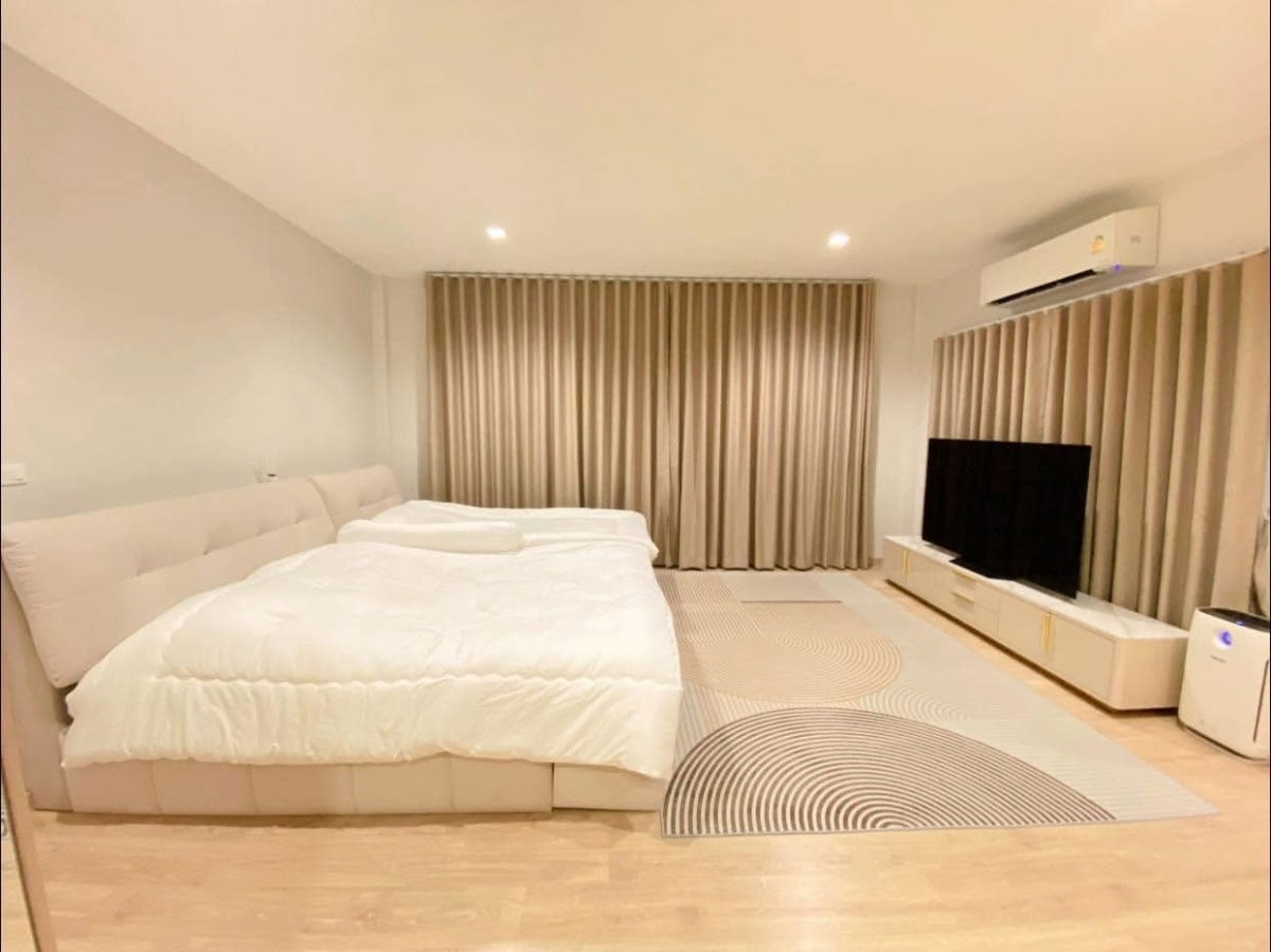 picture 𝗙𝗼𝗿 𝗥𝗲𝗻𝘁 1️⃣2️⃣.k.🔥🔥 #ReadyToMoveIn‼️ Brand new home, latest model, corner unit with garden | Prime location near Don Mueang Airport - 8/9
