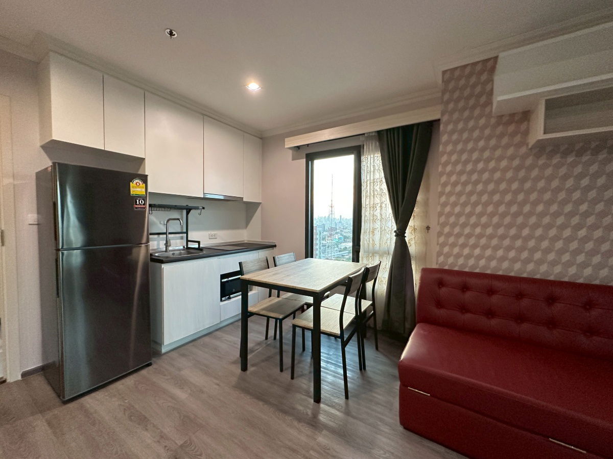 picture 🛋️💗 Rich Park @Triple Station 💗🛋️ Corner room, beautiful view, fully furnished, ready to move in🔥🔥 LINE ID: @471ovhib 📲 - 4/11