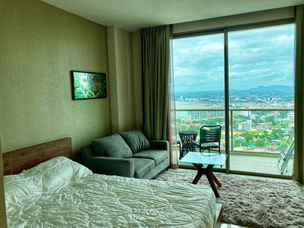 picture The Riviera WONGAMAT , Studioroom 39 floor , Rent price 16,000 baht/month , 32sq.m. - 3/4