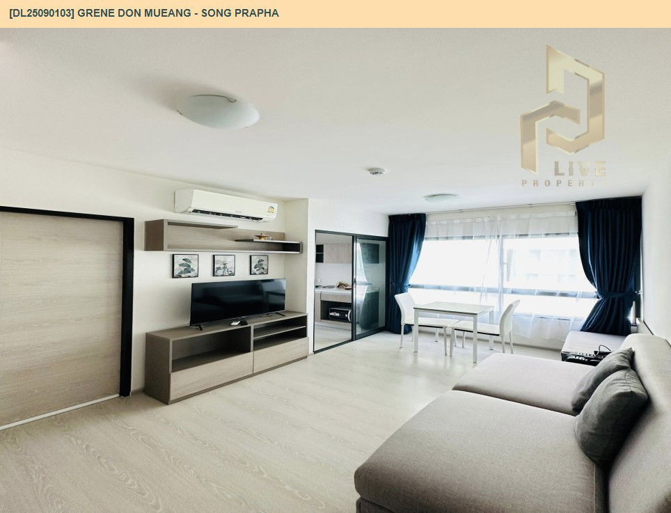 picture DL25090103 Condo for rent, Grene Don Mueang - Song Prapha near -, ready to move in, call urgently 0656133286 LineID @534wlwof - 9/11