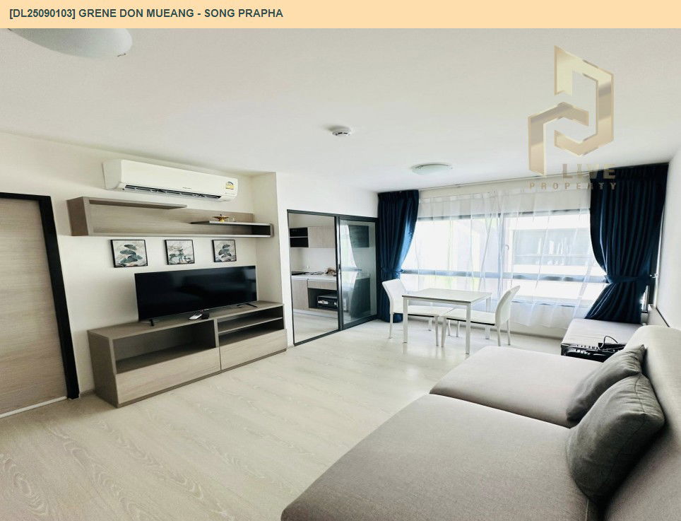 picture DL25090103 Condo for rent, Grene Don Mueang - Song Prapha near -, ready to move in, call urgently 0656133286 LineID @534wlwof - 6/11