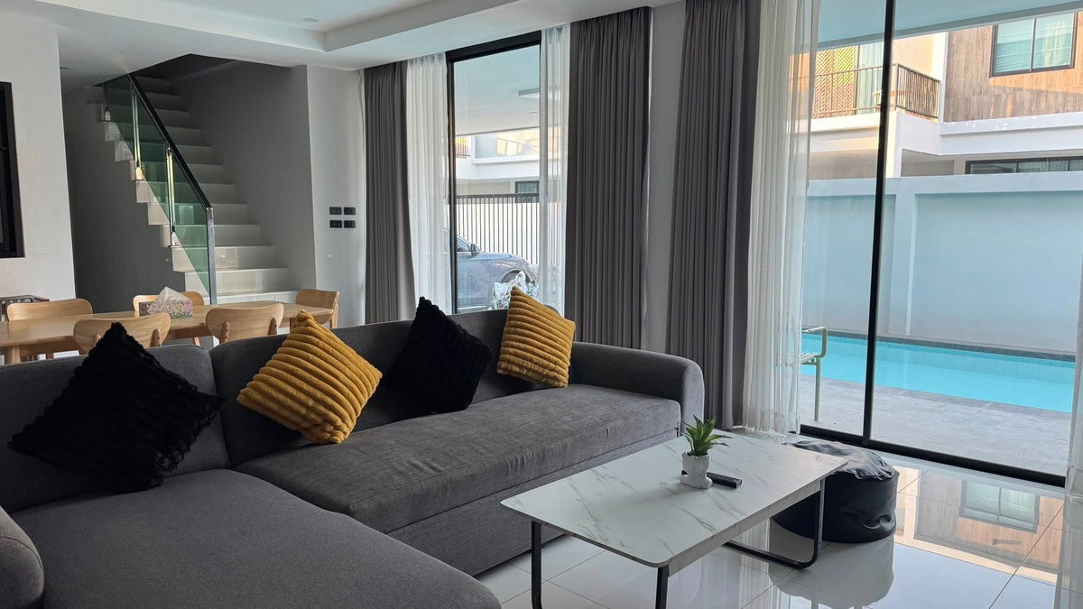 รูป Hivery Pool Villa – บ้าน 2 ชั้น ให้เช่าสำหรับอยู่อาศัย  3 ห้องนอน 3 ห้องน้ำ  1 ห้องครัว 1 ห้องนั่งเล่น - รูปที่ 15/15