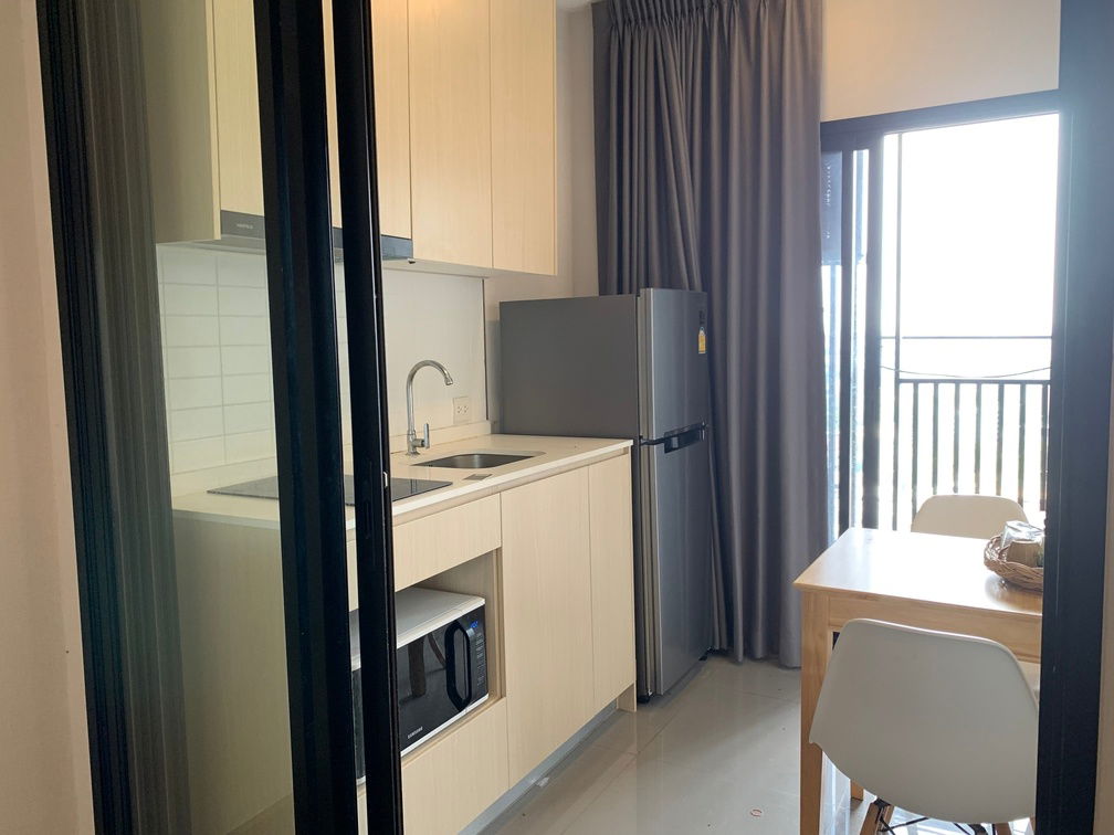 picture For rent 📍 Metris Rama 9 - Ramkhamhaeng 📍 Fully furnished and equipped, near Airport Link Ramkhamhaeng - 8/11