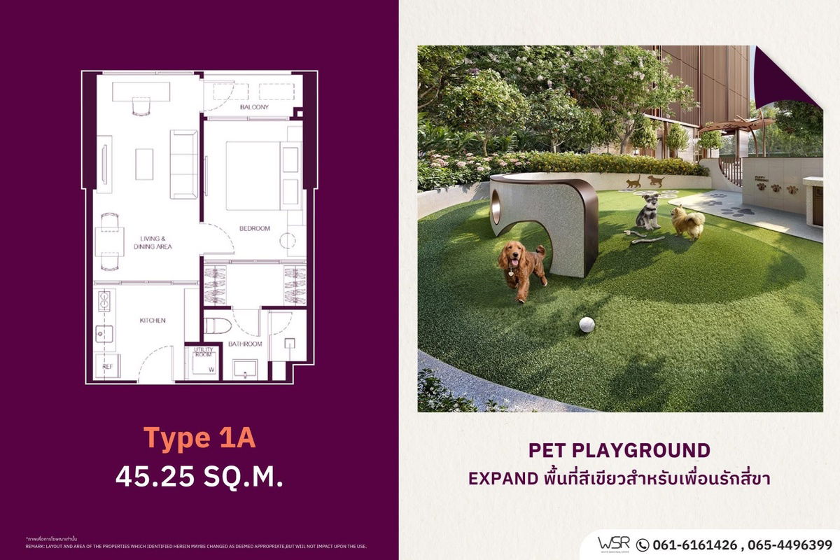 picture ❤️‍🔥𝐖𝐈𝐃𝐄𝐍 𝐛𝐲 𝐒𝐚𝐧𝐬𝐢𝐫𝐢❗️Sansiri's first time on Rama 3, a pet-friendly condo🤍🐶🐱  📞061-6161426/065-4496399💚LINE: @wsrcondo  - 2/6