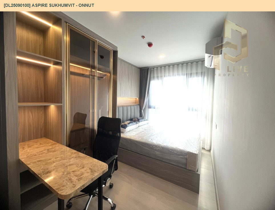 picture DL25090100 Condo for rent, Aspire Sukhumvit - Onnut near BTS On Nut, ready to move in, call urgently 0656133286 LineID @534wlwof - 3/11