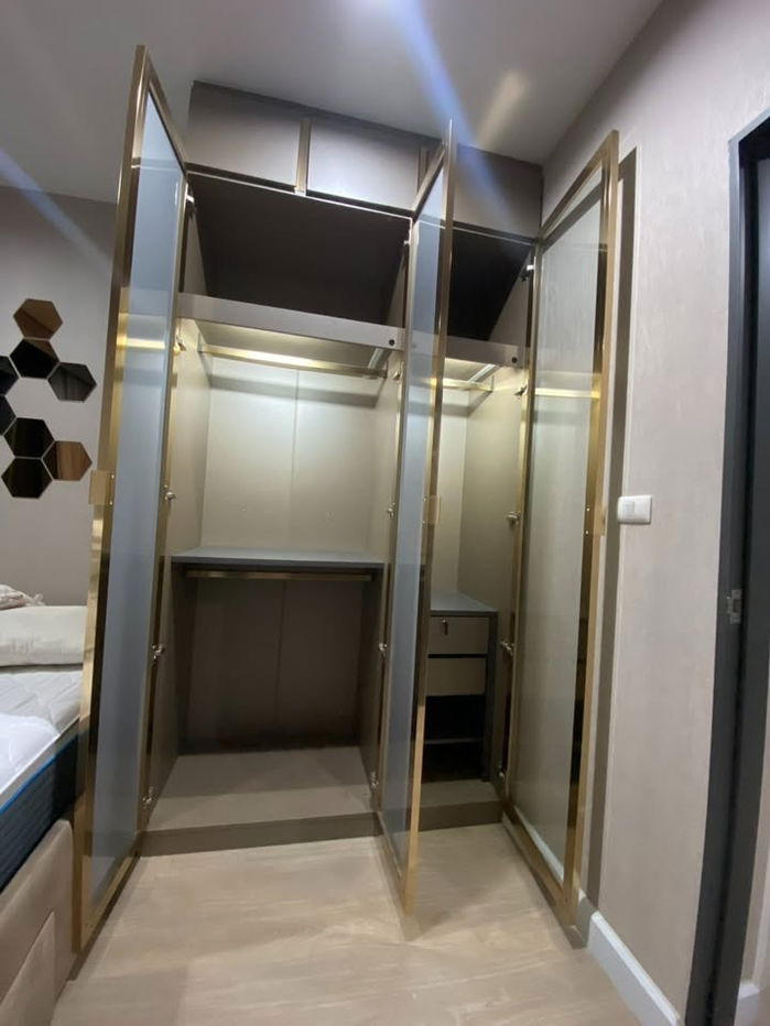 picture For rent !!  Metro Sky Prachachuen | 9K. per month |  25.24 sq.m.  1Bed 1Bath  15th Floor  "C" Building - 8/24