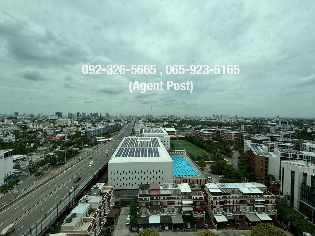 รูป ขายคอนโด The Base Park East สุขุมวิท77 ตำแหน่งดี ชั้นสูง วิวสวย - รูปที่ 7/7