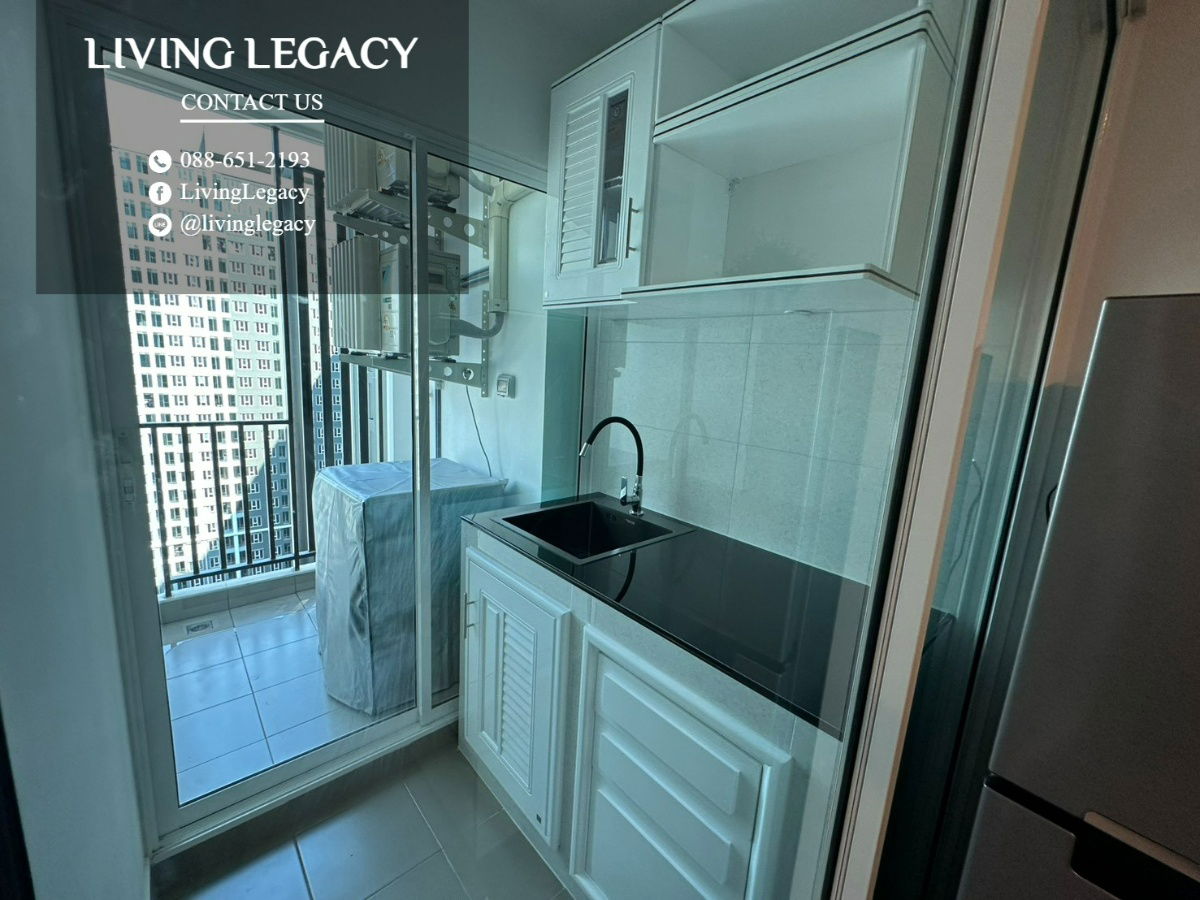 picture SSRGC0 Condo For Rent Regent Home Bangna 28 Sq.M. Floor 24 Building B line id : @livinglegacy - 3/10