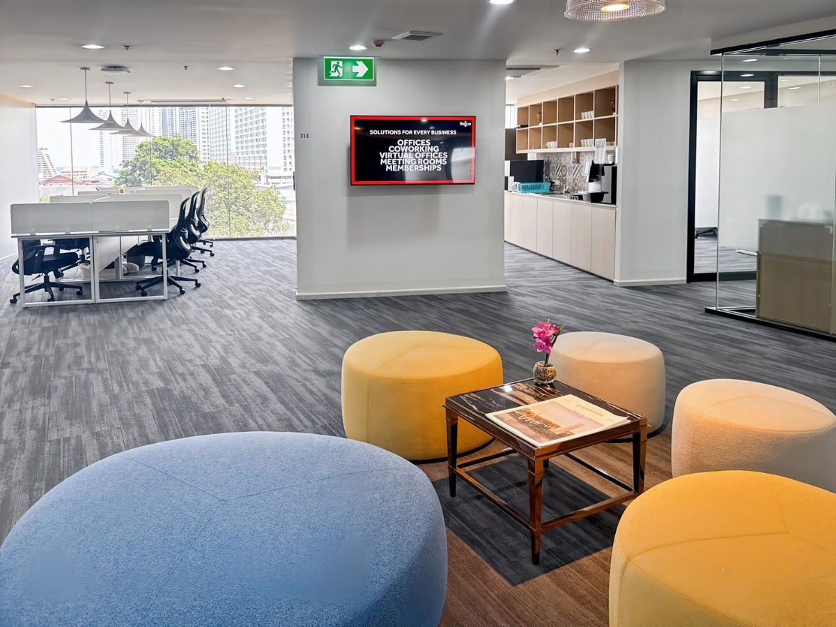 picture Newly Serviced offices for rent at Brighton Grand Pattaya, strategically located in Chonburi’s key economic zone. Flexible short-term leases. - 27/32