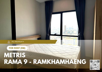 Condos for rent : For rent 📍 Metris Rama 9 - Ramkhamhaeng 📍 Fully furnished and equipped, near Airport Link Ramkhamhaeng