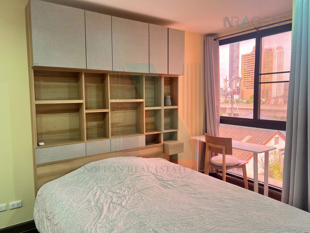 picture 📌 For Rent Condo BANGKOK FELIZ SATHORN-TAKSIN Building 1, Floor 7,1 bed room, Room size 30 sqm - 1/8