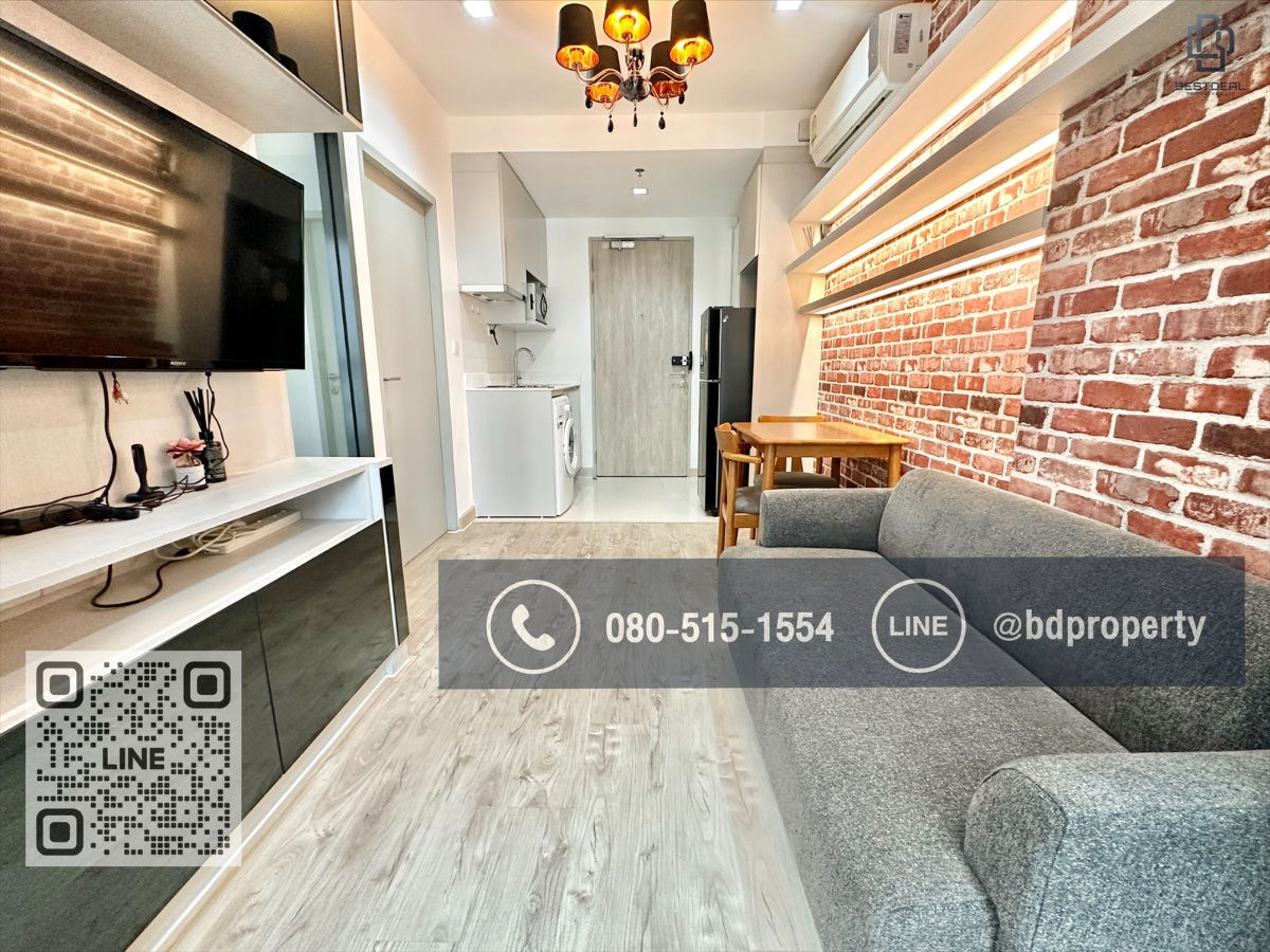 picture BESTDEAL FOR RENT  1 Bedroom  31 sqm. Special Price 16k/Month “IDEO MOBI RAMA 9” Near Phraram Kao 9 MRT Station 80 meters. - 2/12