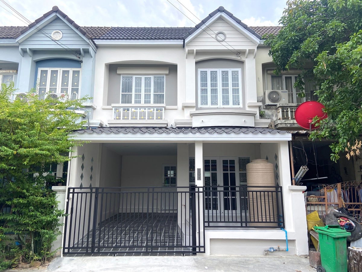 รูป ขาย ทาวน์เฮ้าส์ 2 ชั้น ม.บุศรินทร์ (บ้านกล้วย-ไทรน้อย) 21 ตร.ว. บางบัวทอง นนทบุรี - รูปที่ 1/15