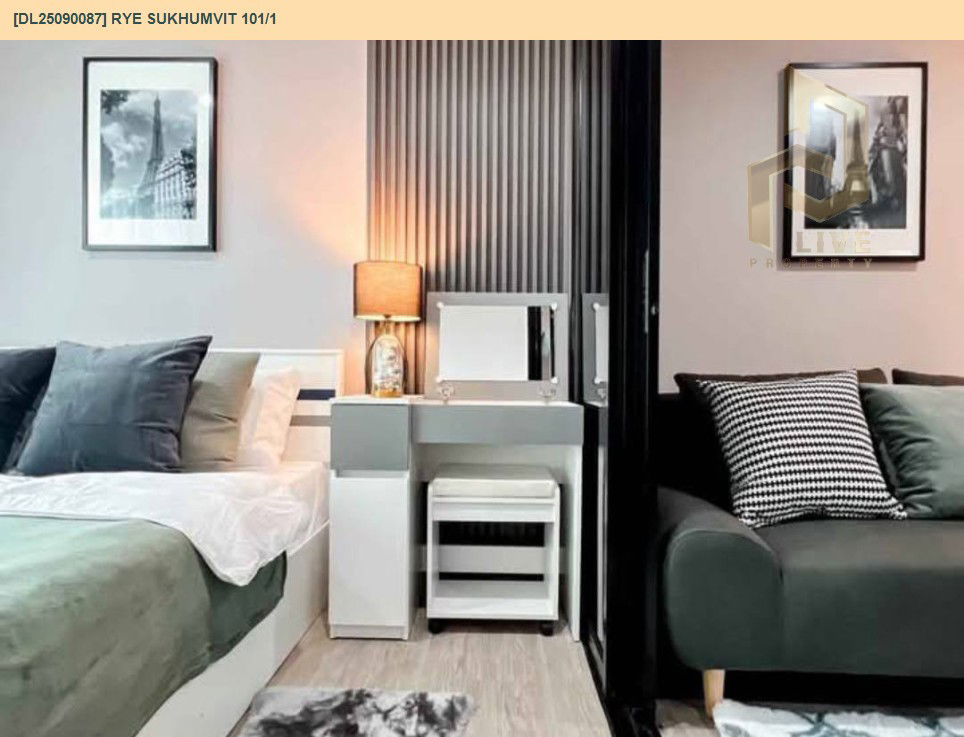 picture DL25090087 Condo for rent, RYE Sukhumvit 101/1 near BTS ปุณณวิถี, ready to move in, call urgently 0656133286 LineID @655ebbvc - 16/19