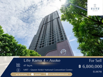 ✨ Life Rama 4 – Asoke คอนโดใหม่ใจกลาง CBD ห้องหลุดมาไม่บ่อย ห้องแต่งครบ คุณภาพพรีเมียม 💖