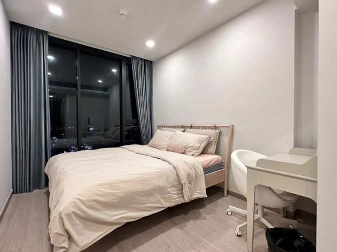 ECH250950 ให้เช่า One9Five Asoke - Rama 9 | 3 ห้องนอน 98 ตร.ม. | ชั้น 57 ตึก B | MRT พระราม 9 | 140,000 บ./เดือน