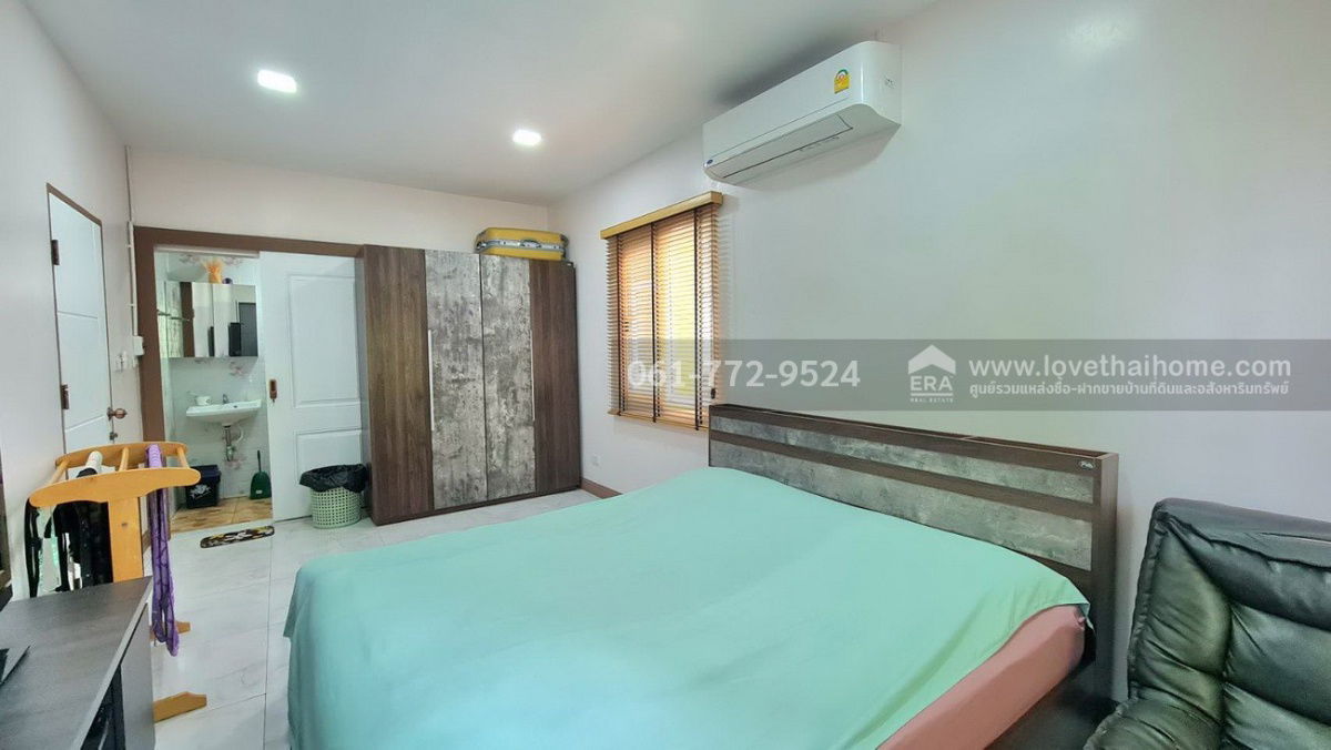 รูป ขายบ้านเดี่ยวเลียบคลอง 3 ในซอยทรงพล 1 คูคต ปทุมธานี บ้านสร้างใหม่ 45 ตร.วา ใกล้รถไฟฟ้า BTS (สถานีคูคต) และ รพ.สินแพทย์ ลำลูกกา - รูปที่ 6/13
