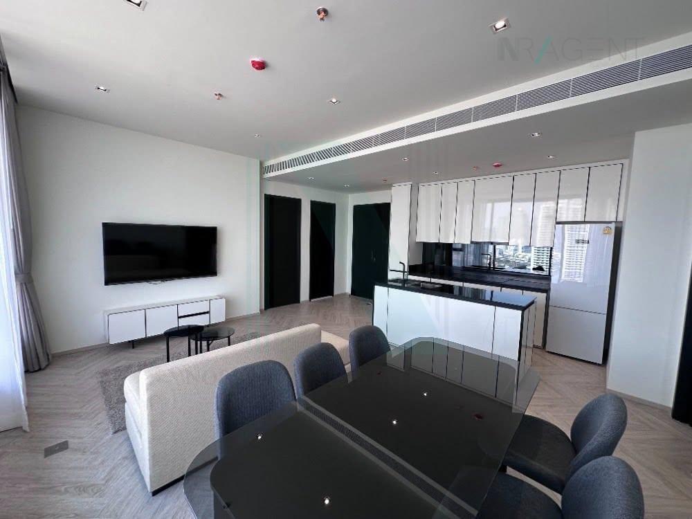 picture 🚩 For Rent Condo CHAPTER CHAROENNAKHORN-RIVERSIDE Building 1, Floor 26,2 bed room, Room size 68 sqm - 3/8