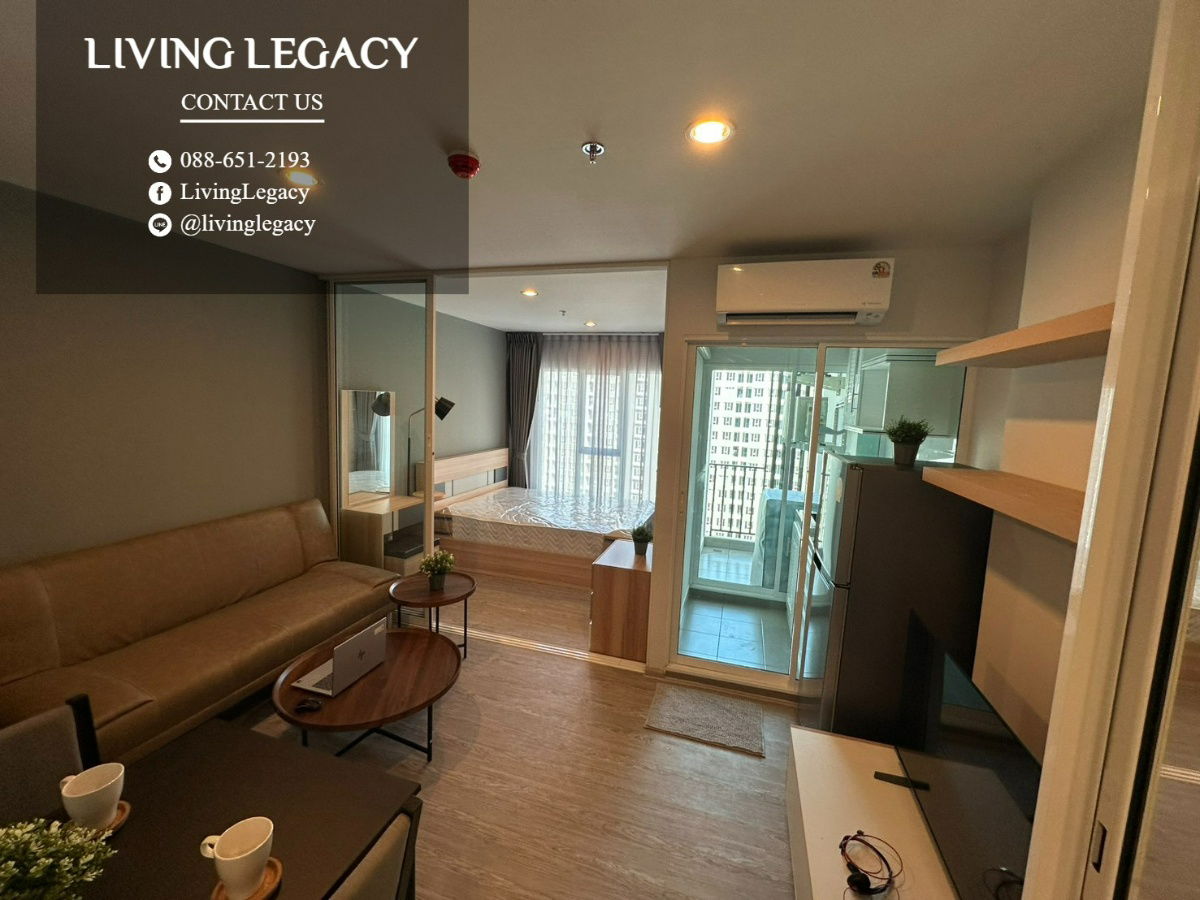 picture SSRGC0 Condo For Rent Regent Home Bangna 28 Sq.M. Floor 24 Building B line id : @livinglegacy - 4/10