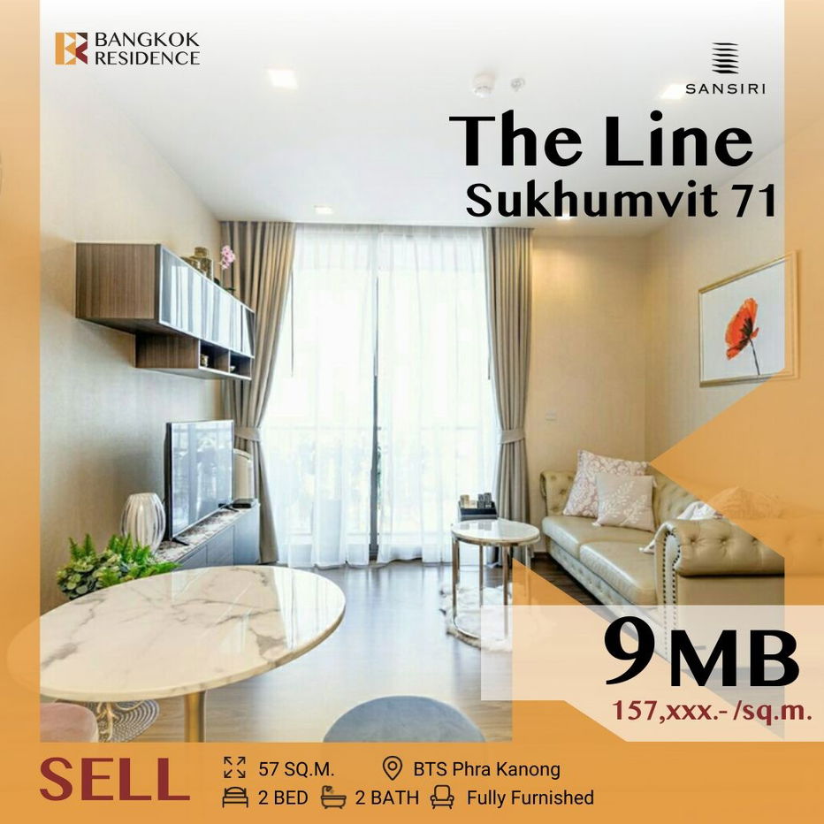 picture ⚡Fully furnished, The Line Sukhumvit 71 Prime location near BTS Phra Khanong - 1/11