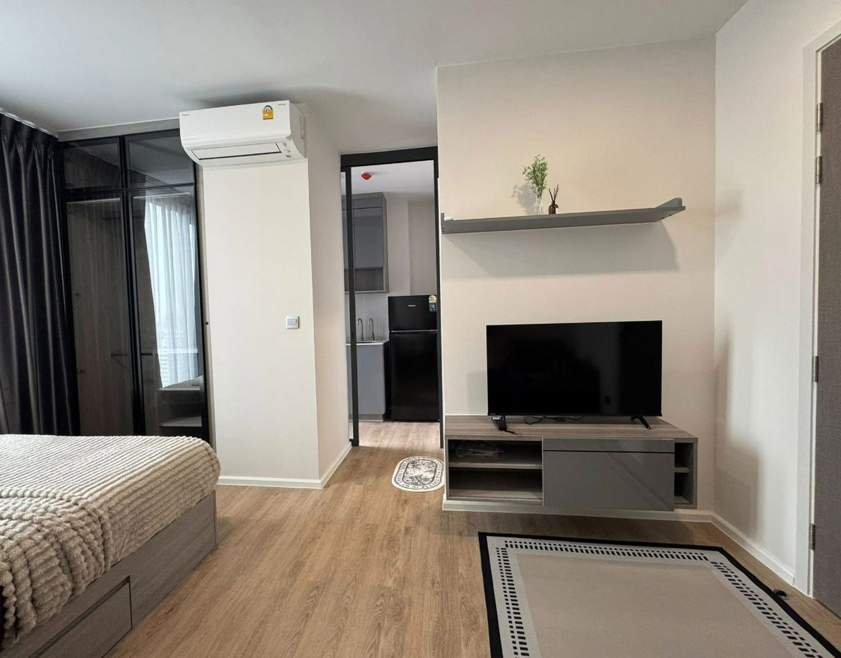 picture 🟢Condo For Rent 🟢Modiz Rhyme Ramkhamhaeng Zone MRT Ramkhamhaeng Full Furniture 1 bedroom 1 bathroom HOT!! - 3/7