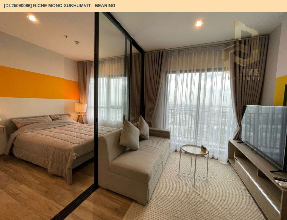 picture DL25090086 Condo for rent, Niche Mono Sukhumvit - Bearing near BTS Bearing, ready to move in, call urgently 0656133286 LineID @534wlwof - 4/11