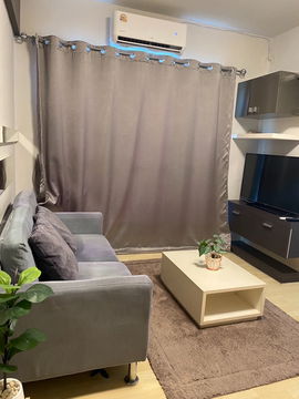 For rent The Leaf Pattanakarn, fully furnished,nearby ARL Ramkhamhaeng, ready to move in October 2025