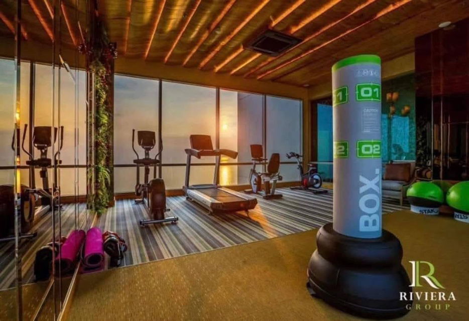 รูป The Riviera Jomtien Condo for Rent | 25,000 Baht / Month  1 Bedroom, 1 Bathroom  14th Floor, Sea View  Usable Area: 35 sq.m. - รูปที่ 12/13