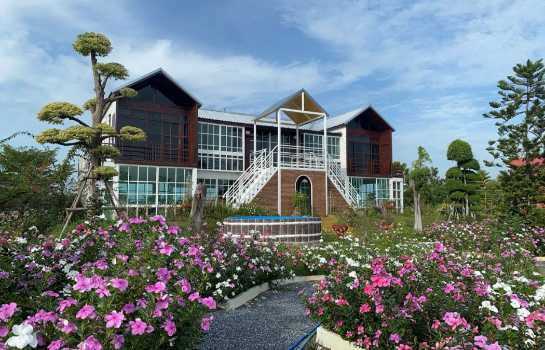 รูป ขายบ้านพร้อมที่ดิน วิวธรรมชาติ พื้นที่กว้าง 4 ไร่ ใกล้กรุงเทพฯ เพียง 35 กม. - รูปที่ 2/12