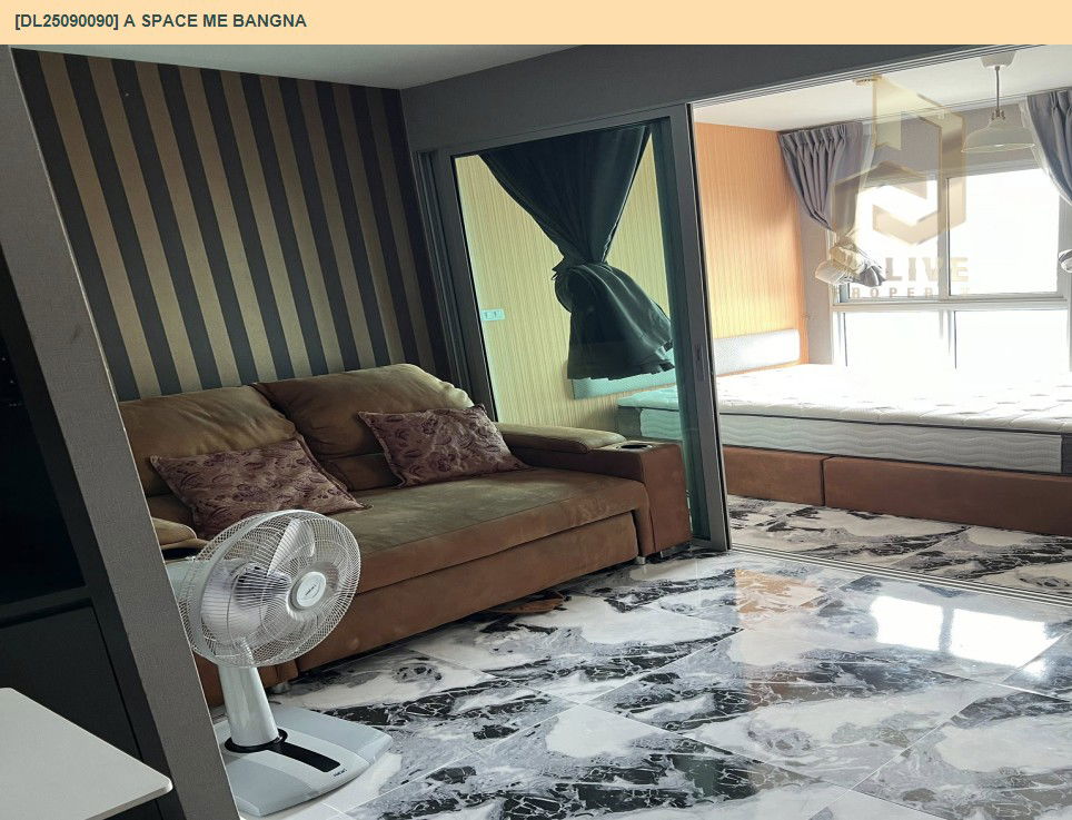 picture DL25090090 Condo for rent, A Space ME Bangna near -, ready to move in, call urgently 0656133286 LineID @655ebbvc - 2/7