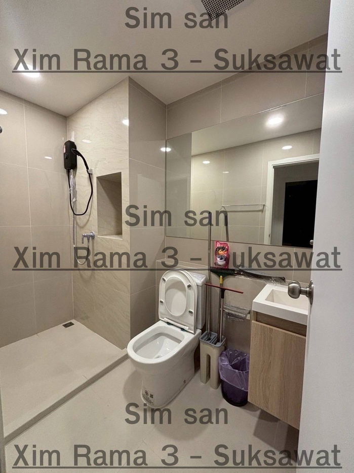 รูป 🏢 ให้เช่าคอนโด : Xim Rama 3 - Suksawat (ซิม พระราม 3 - สุขสวัสดิ์)   รหัสทรัพย์ | 📌LNP-C9196  - รูปที่ 7/8
