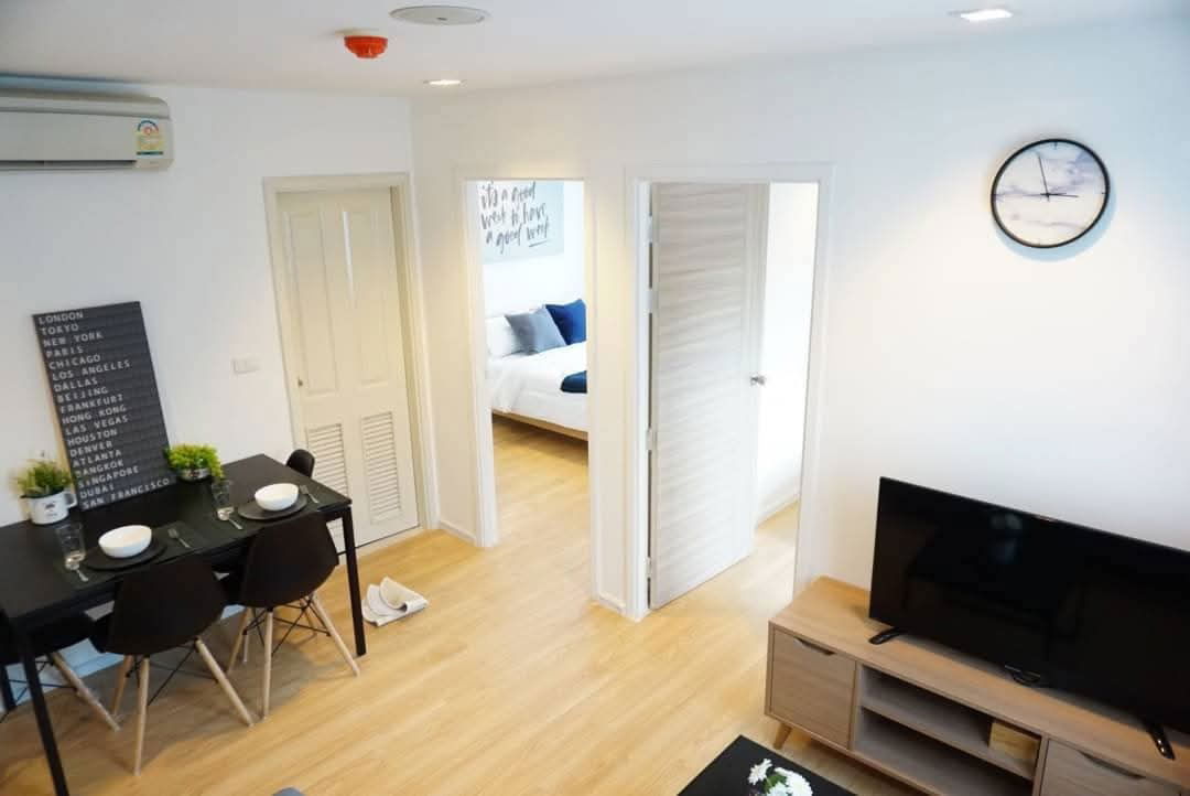 picture 🍀Condo For Rent B Republic Sukhumvit 101/1 Near bts punnawithin 2beds 1 bath Fully fernished 41 sq.m Lease 15000- - 5/12