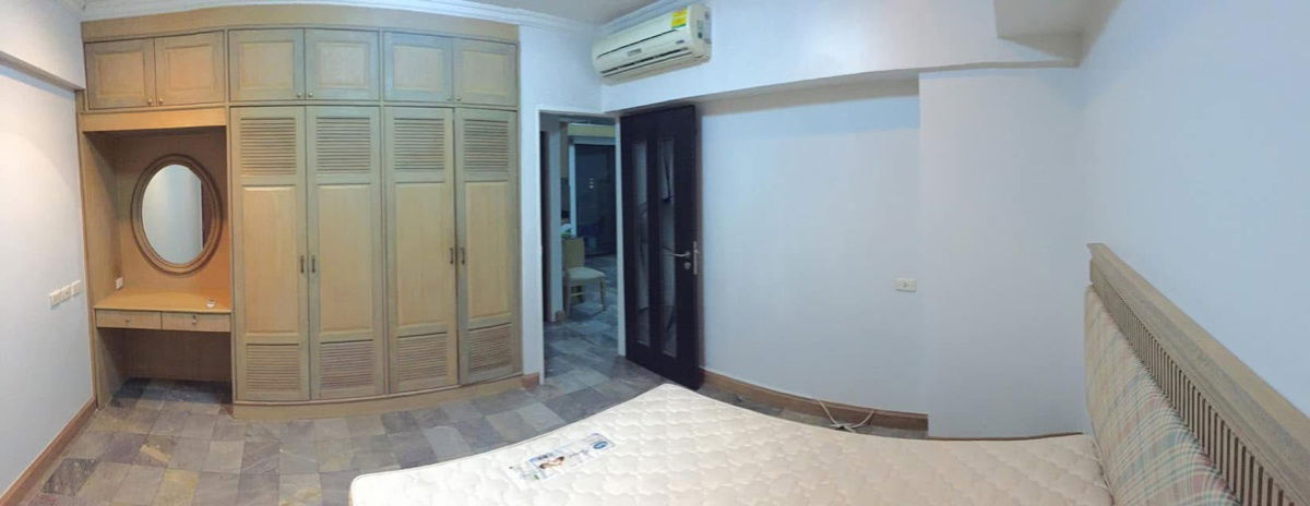 picture For Rent Merlin Tower 1, 7th Floor (Merlin Tower1)  2 bedrooms, 2 bathrooms, 1 kitchen / living 80 sqm. Price 17,500 baht - 8/9