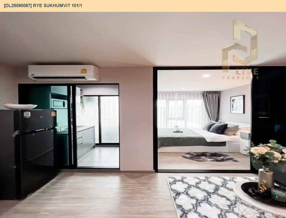 picture DL25090087 Condo for rent, RYE Sukhumvit 101/1 near BTS ปุณณวิถี, ready to move in, call urgently 0656133286 LineID @655ebbvc - 8/19