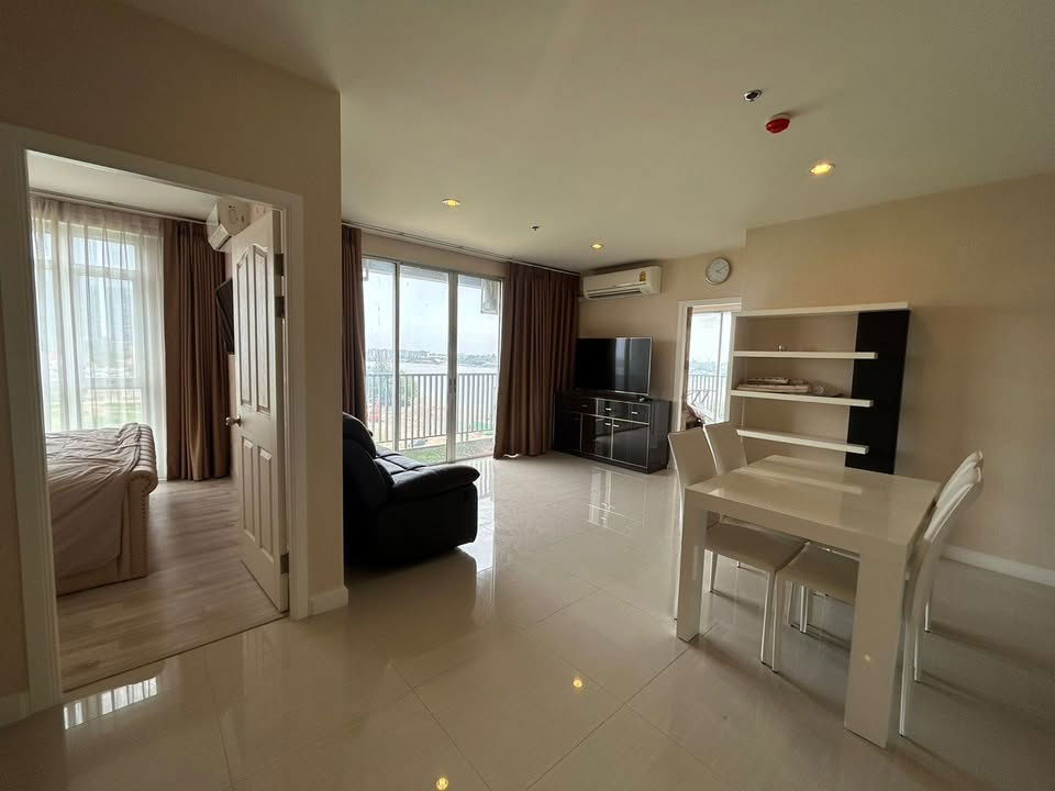 picture 2-bedroom condo with stunning views, Riverfront unit, ready to move in, close to the Ministry of Commerce. - 1/12