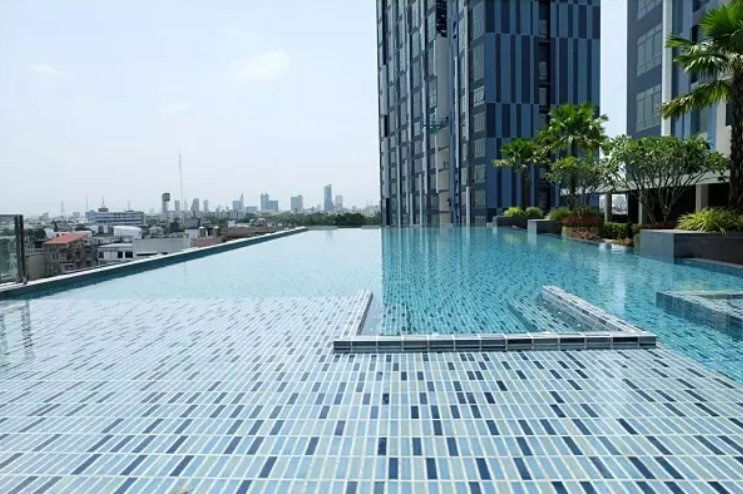 picture For rent !!  Metro Sky Prachachuen | 9K. per month |  25.24 sq.m.  1Bed 1Bath  15th Floor  "C" Building - 21/24